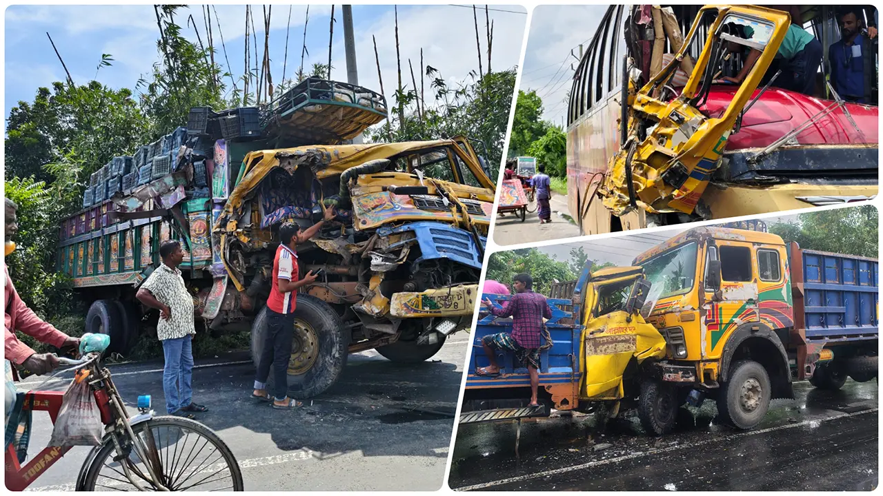 রাজবাড়ীতে একই দিনে ৩ সড়ক দুর্ঘটনা, নিহত ১