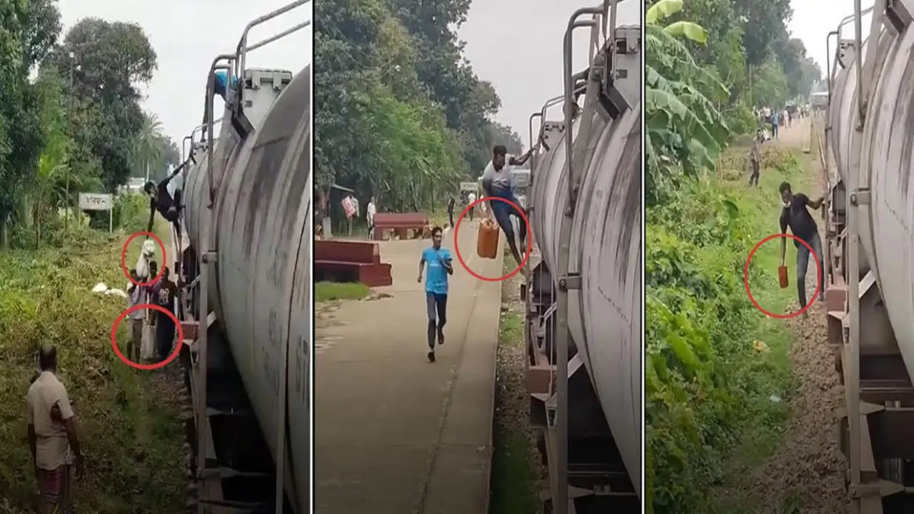 রাজশাহীতে চলন্ত ট্রেন থেকে তেল চুরির ঘটনায় তদন্ত কমিটি গঠন