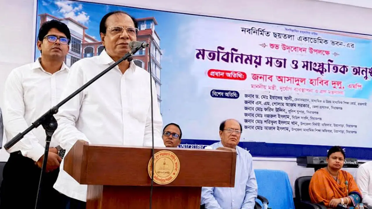 মাকে শিক্ষিত করতে হবে, তবেই সন্তান শিক্ষিত হবে : ত্রাণমন্ত্রী