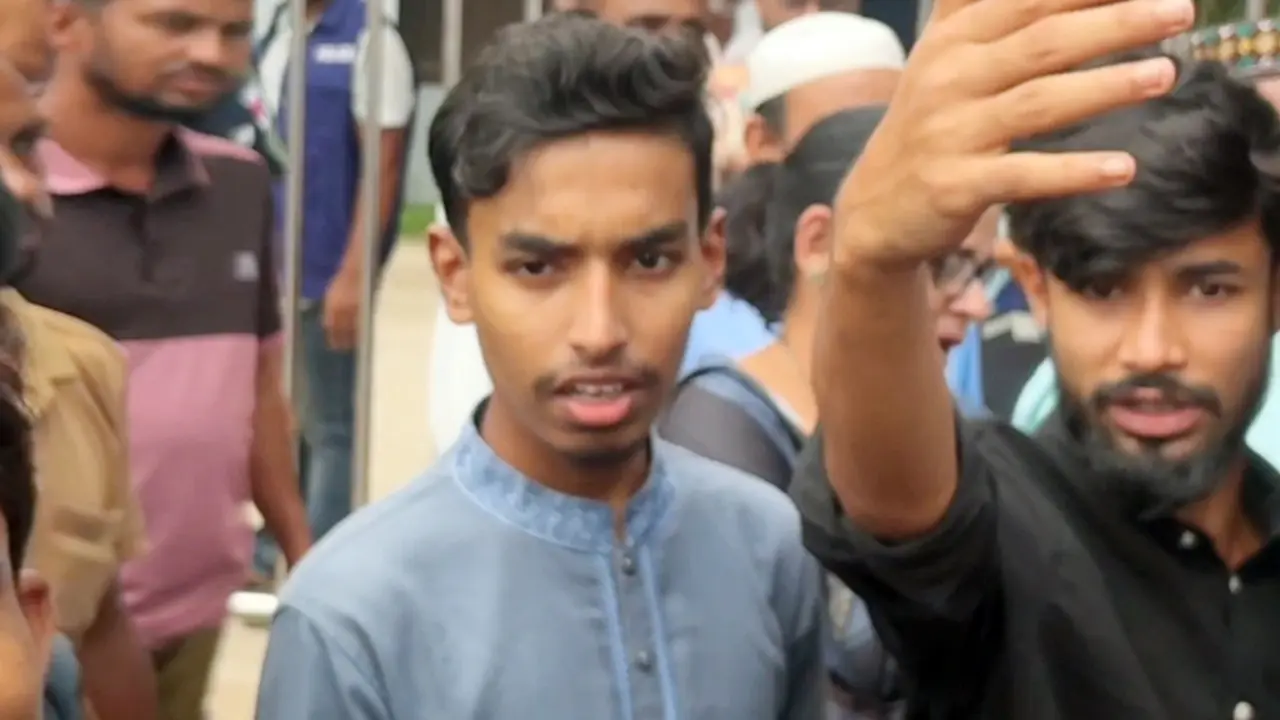 ২১ ঘণ্টা পর ছাড়া পেলেন হবিগঞ্জের বৈষম্যবিরোধী ছাত্র আন্দোলনের নেতা মাহদী