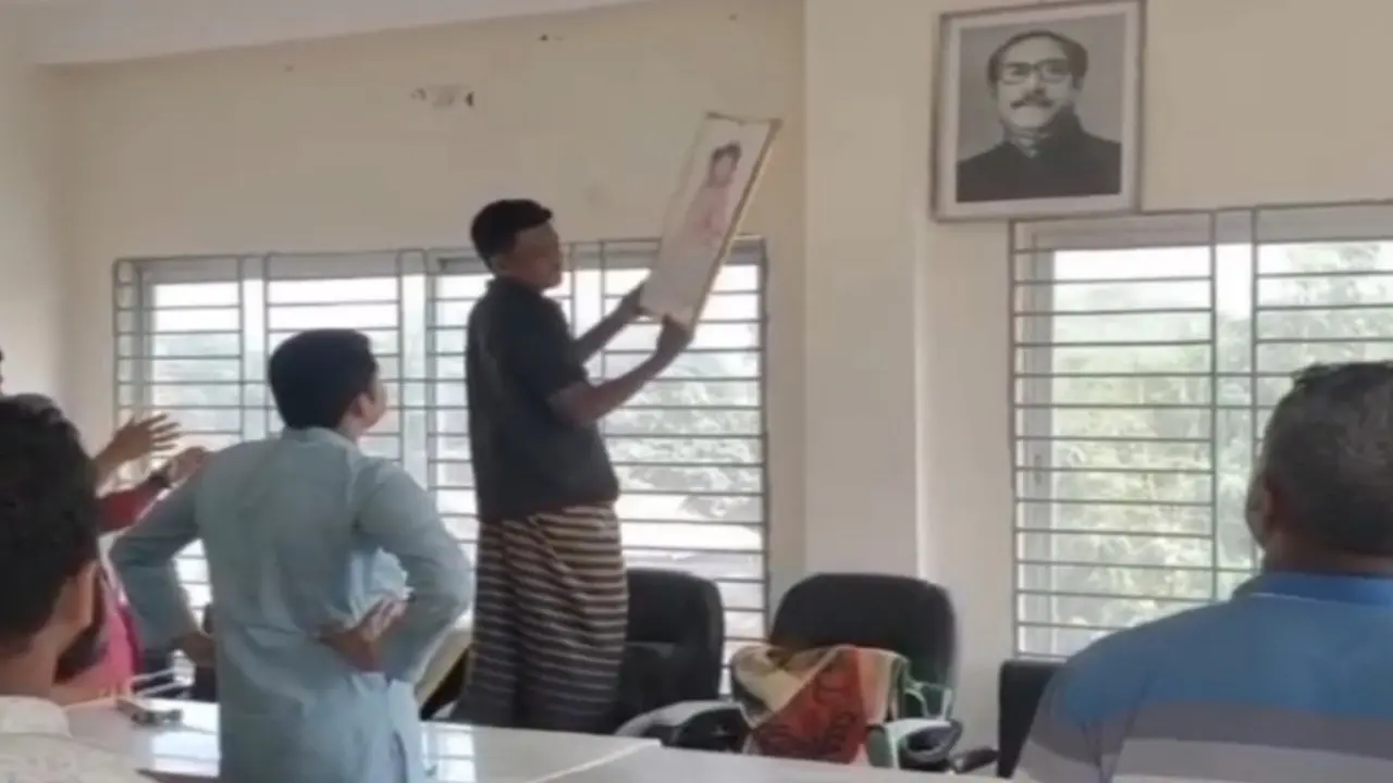 মাদারীপুরে আ.লীগ অফিস খুলে দিলেন চেয়ারম্যান, তালা দিল ছাত্রদল