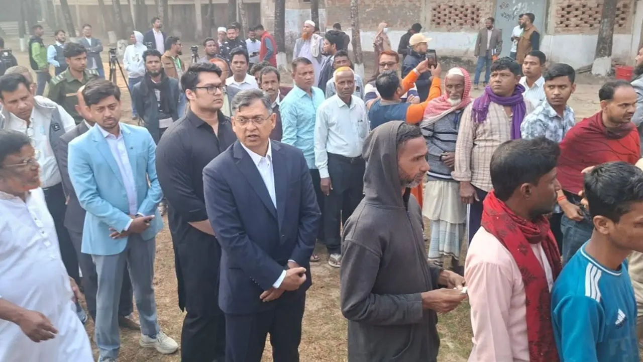 এখন পর্যন্ত ভোটের পরিবেশ সুন্দর ও স্বাভাবিক : সালাহউদ্দিন আহমদ