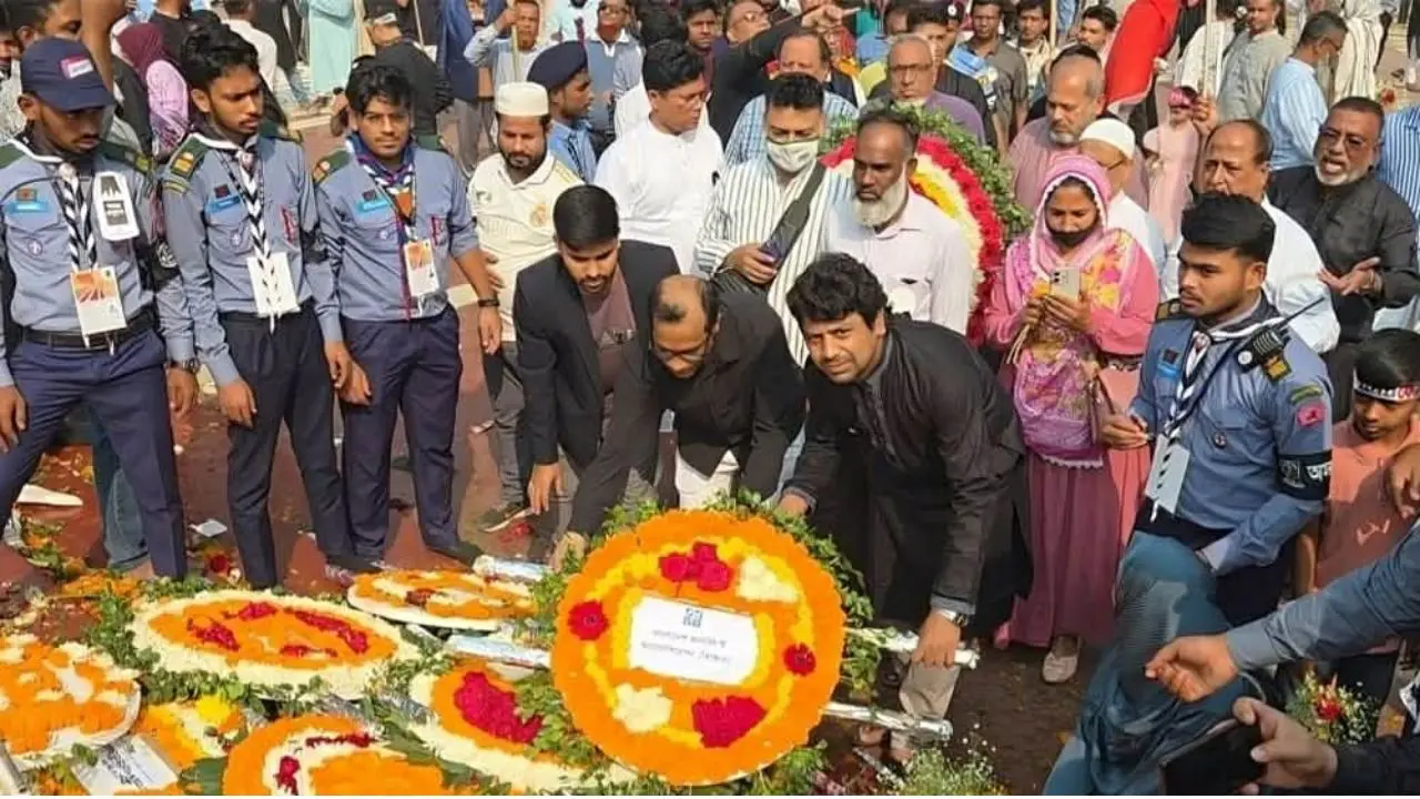 আন্তর্জাতিক মাতৃভাষা দিবসে ভাষা শহীদদের প্রতি বিজেএর শ্রদ্ধা
