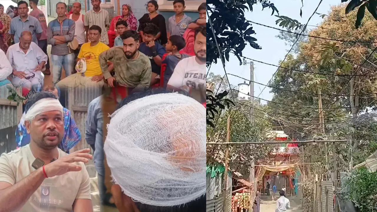 চাঁদপুরে চাঁদার দাবিতে বিয়ে বাড়িতে হামলা, বরসহ আহত ৩