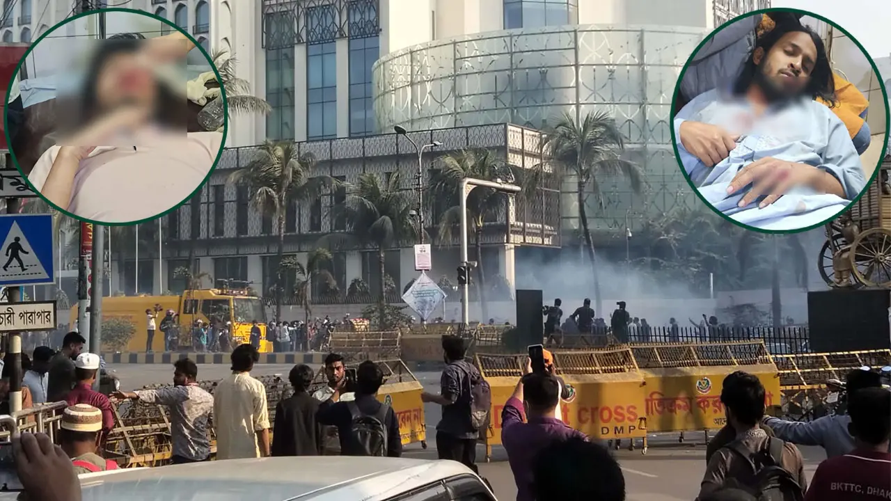 ইনকিলাব মঞ্চের জাবের ও রাকসুর জিএসসহ আহত অন্তত ৩১