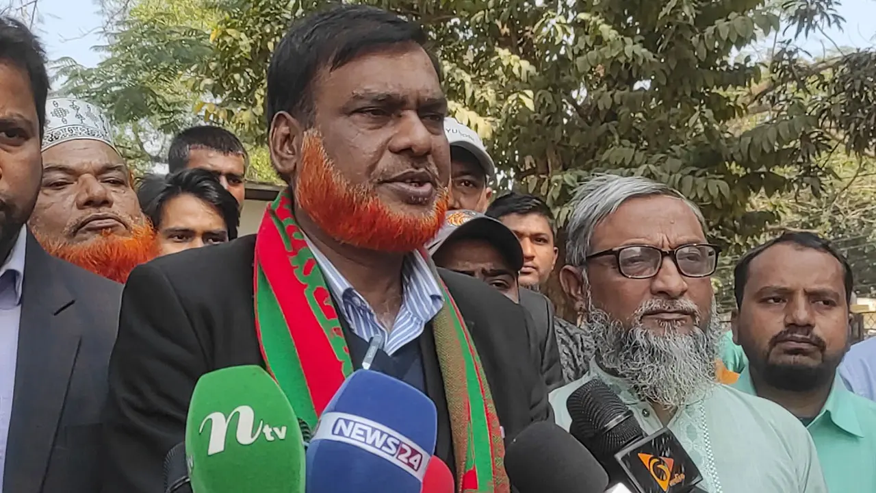 খাগড়াছড়িতে বিএনপির বিরুদ্ধে হুমকি ও মব সৃষ্টির অভিযোগ জামায়াত প্রার্থীর