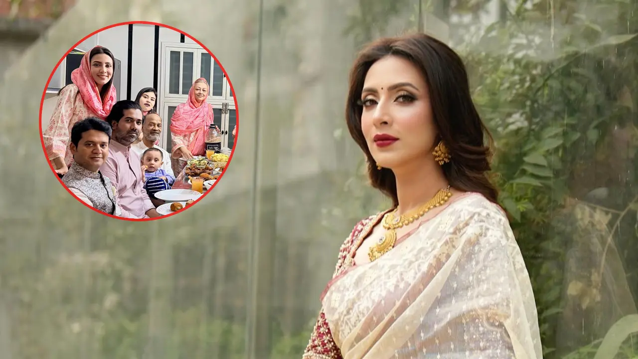প্রিয়জনদের নিয়ে ইফতার করলেন মিম