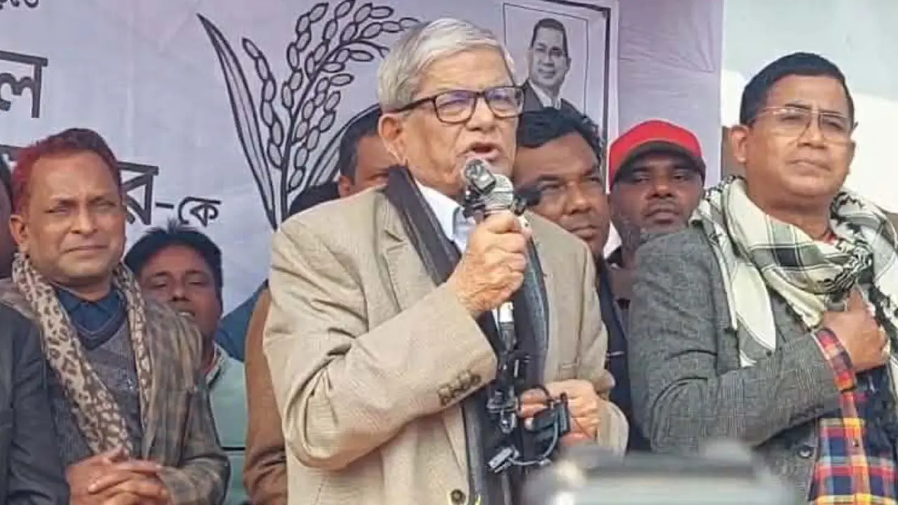এই নির্বাচনে জালিয়াতির কোনো আশঙ্কা নেই : মির্জা ফখরুল