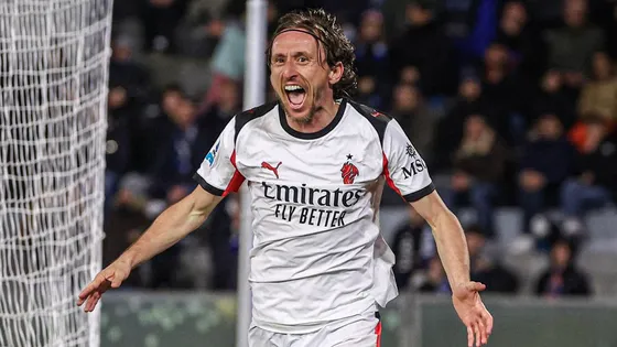 শেষ সময়ের গোলে মিলানকে বাঁচালেন মদ্রিচ