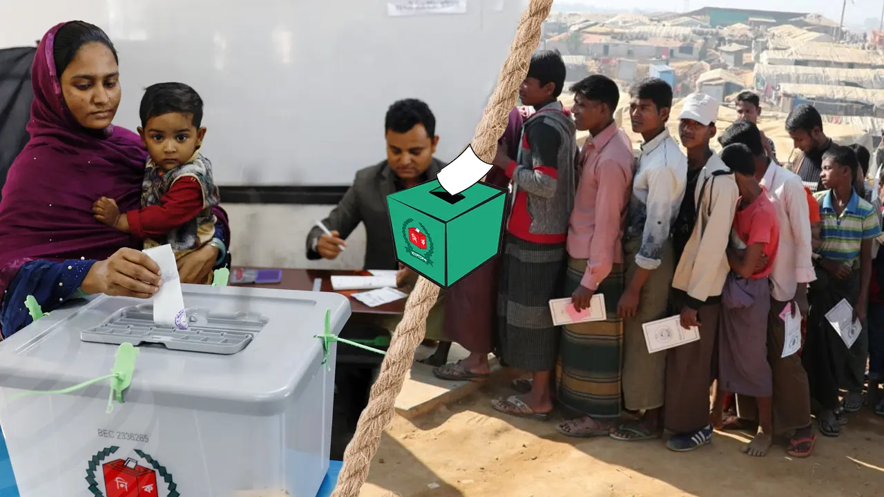 ক্যাম্প থেকে বের হতে পারবেন না রোহিঙ্গারা