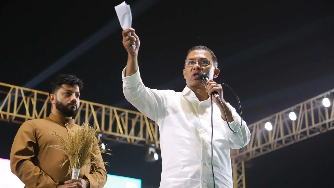 ১২ ফেব্রুয়ারি সঠিক দলকে ভোট দেওয়ার আহ্বান তারেক রহমানের