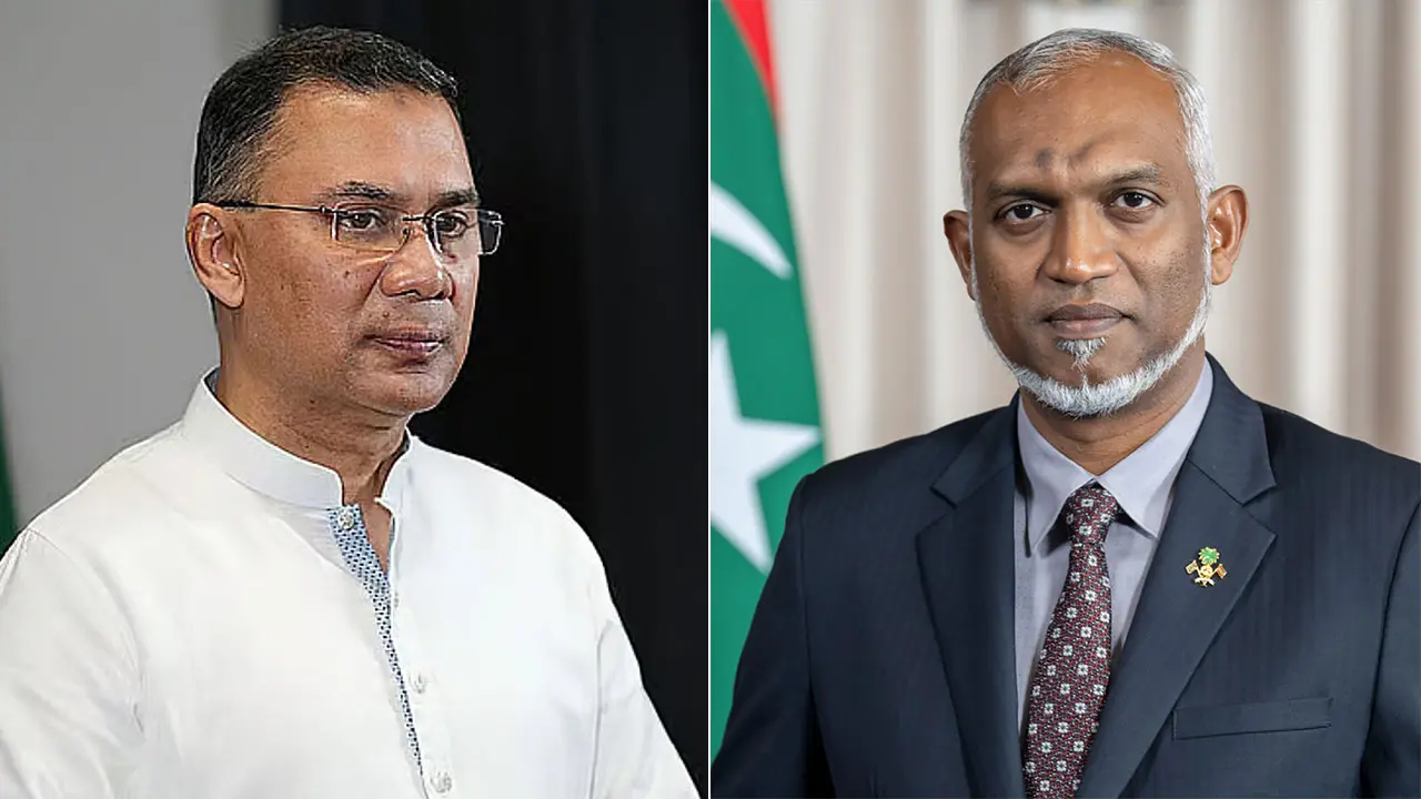 তারেক রহমানকে অভিনন্দন জানালেন মালদ্বীপের প্রেসিডেন্ট