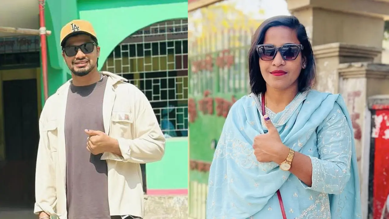 প্রথমবার ভোট দিলেন সোহান-আকবর-রুমানারা