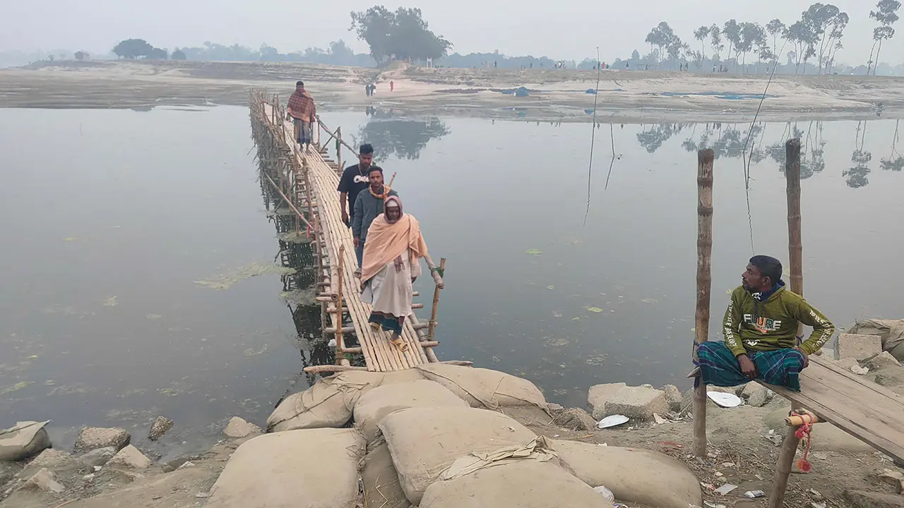 ভোটের সময় সবাই বলেন সেতু হবে, ভোট শেষে খবর থাকে না