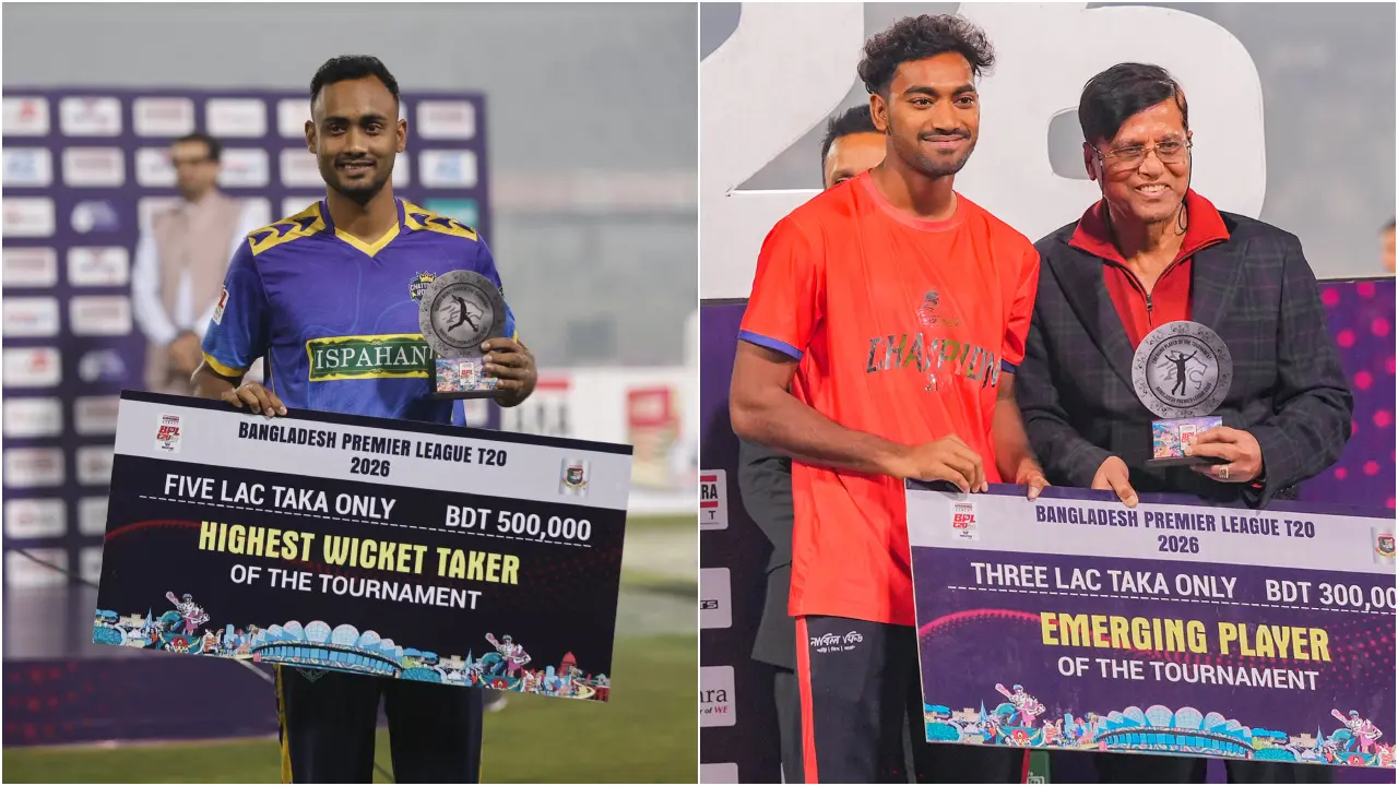 বিপিএলের ফাইনাল শেষে কে কোন পুরস্কার পেলেন