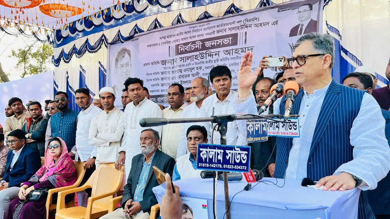 আ.লীগ মেইড ইন ইন্ডিয়া, ইন্ডিয়ায় রপ্তানি হয়ে গেছে : সালাহউদ্দিন আহমদ