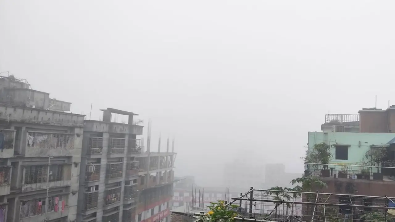 ঢাকা জুড়ে কুয়াশার দাপট, বেলা বাড়লেও সূর্যের দেখা নেই