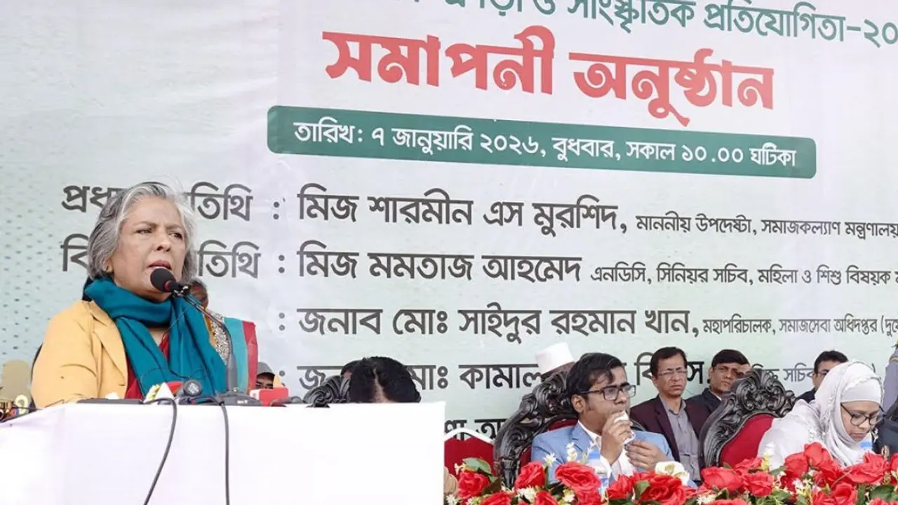 প্রতিবন্ধীদের জন্য বিশেষ স্টেডিয়াম নির্মাণাধীন : সমাজকল্যাণ উপদেষ্টা
