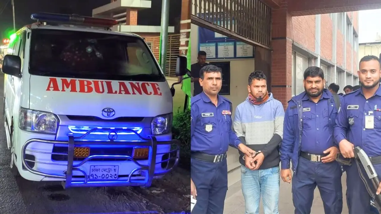 শরীয়তপুরে অ্যাম্বুলেন্স চক্রের হাতে আবারও রোগীর মৃত্যু, গ্রেপ্তার ১