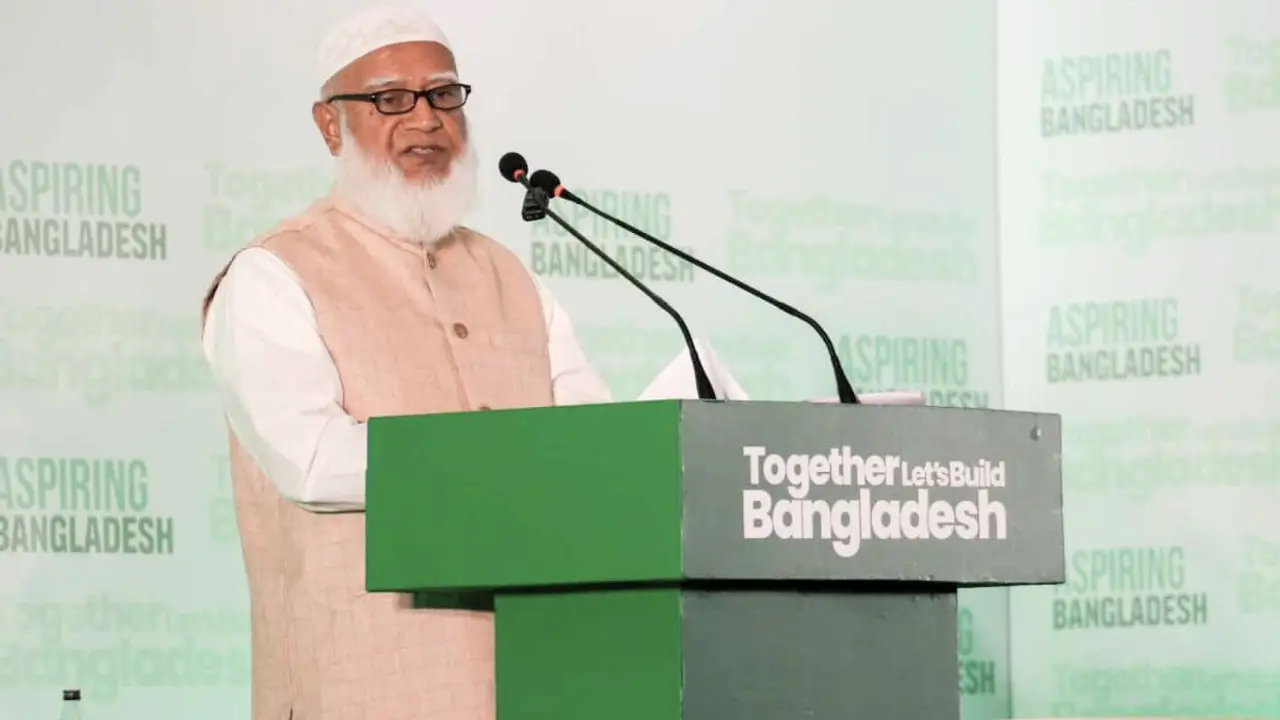 রাজনীতি আমাদের পেশা নয়, কর্তব্য হিসেবে গ্রহণ করছি : জামায়াত আমির