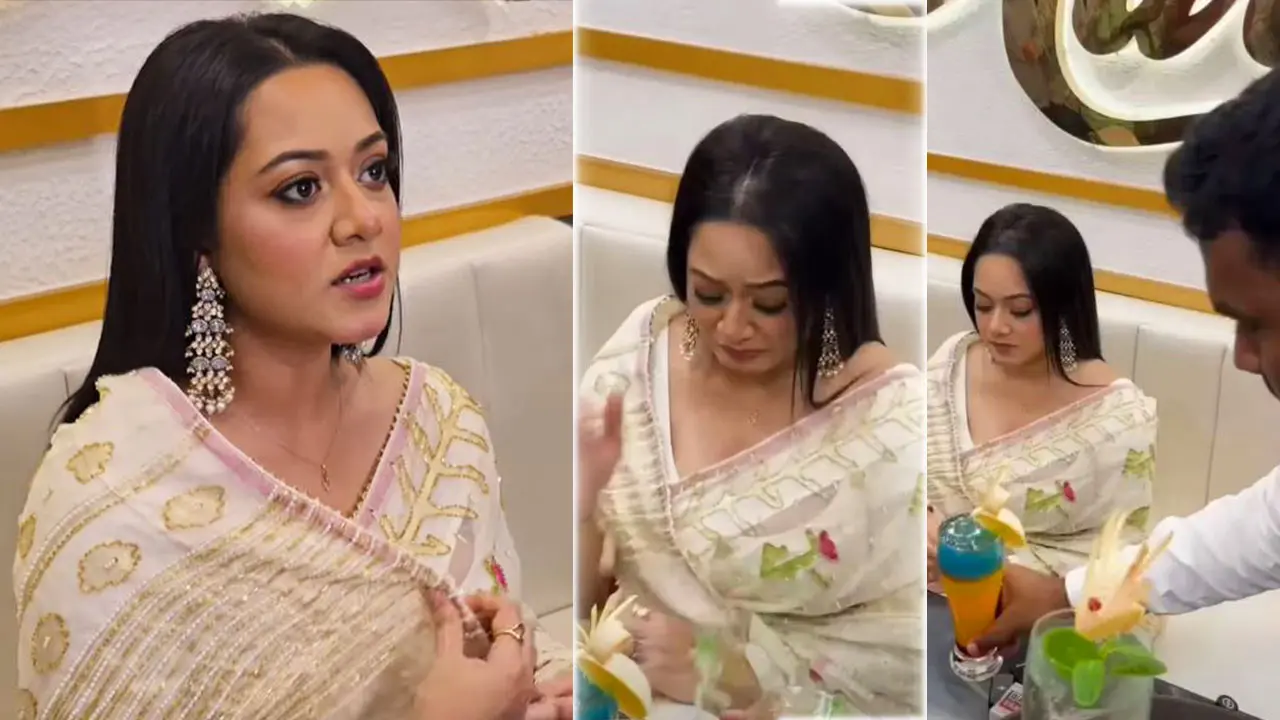 দীঘির গায়ে জুস পড়ায় সত্যিই কি চাকরি হারিয়েছেন ওয়েটার?