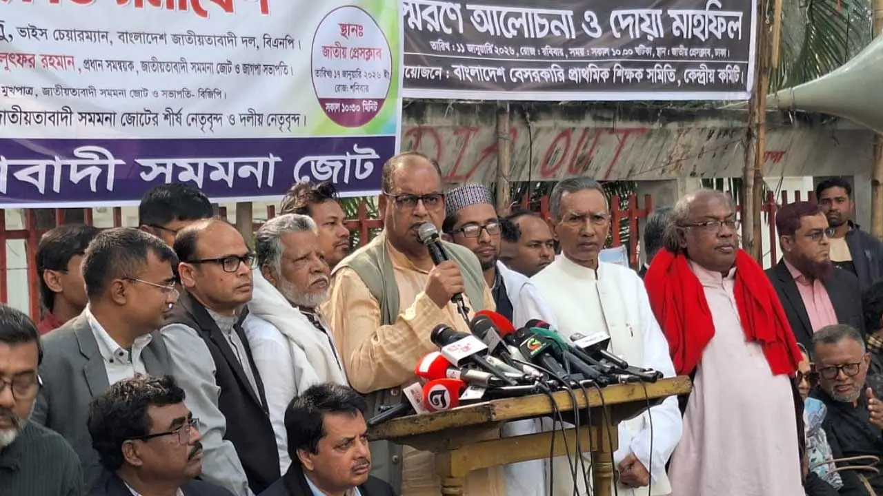 শুধু এলপিজি নয়, প্রতিটি নিত্যপণ্যের দাম বেড়েছে : শামসুজ্জামান দুদু