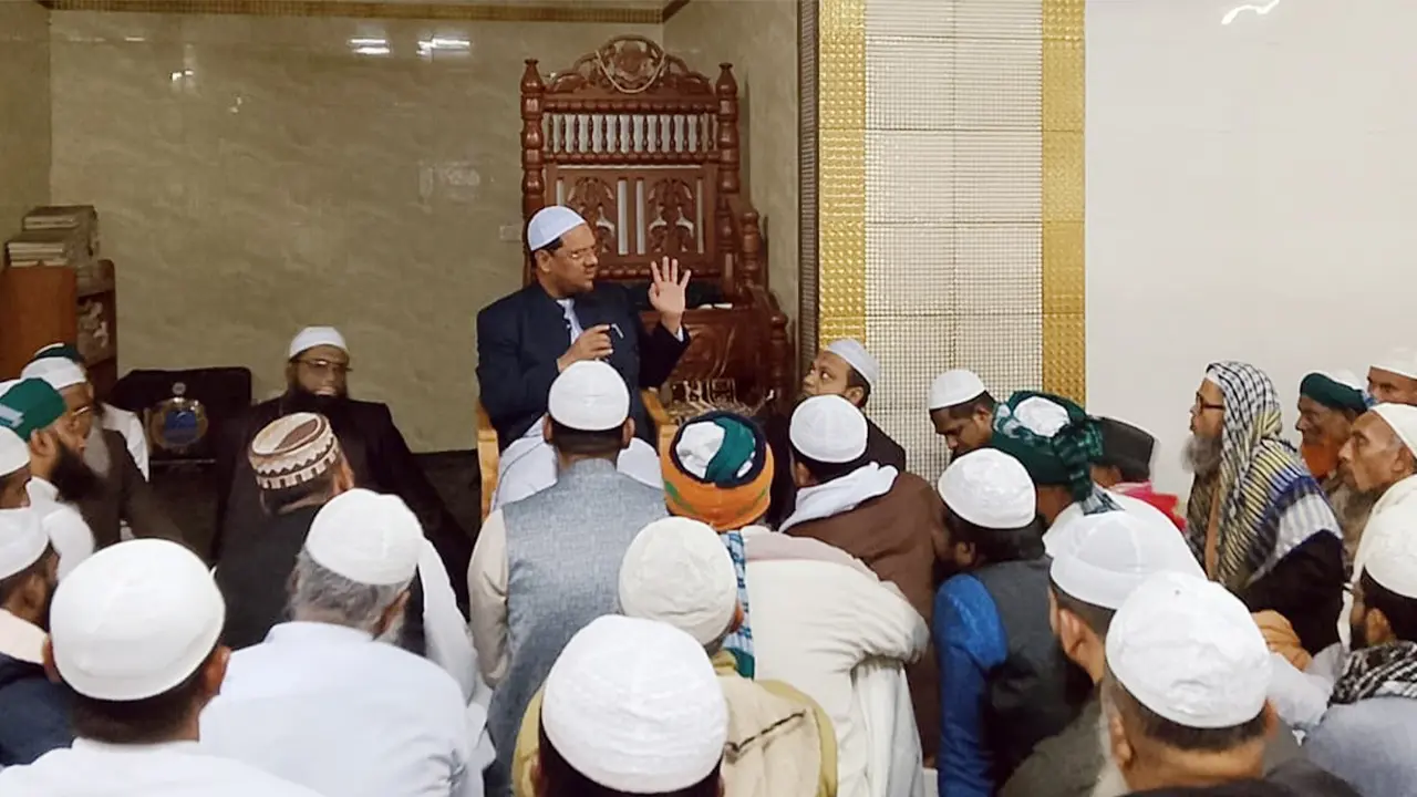 একপক্ষীয় নির্বাচনের শঙ্কা তৈরি হয়েছে : চরমোনাই পীর