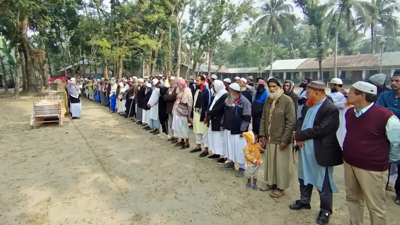 মসজিদে সেজদারত অবস্থায় মুসল্লির মৃত্যু