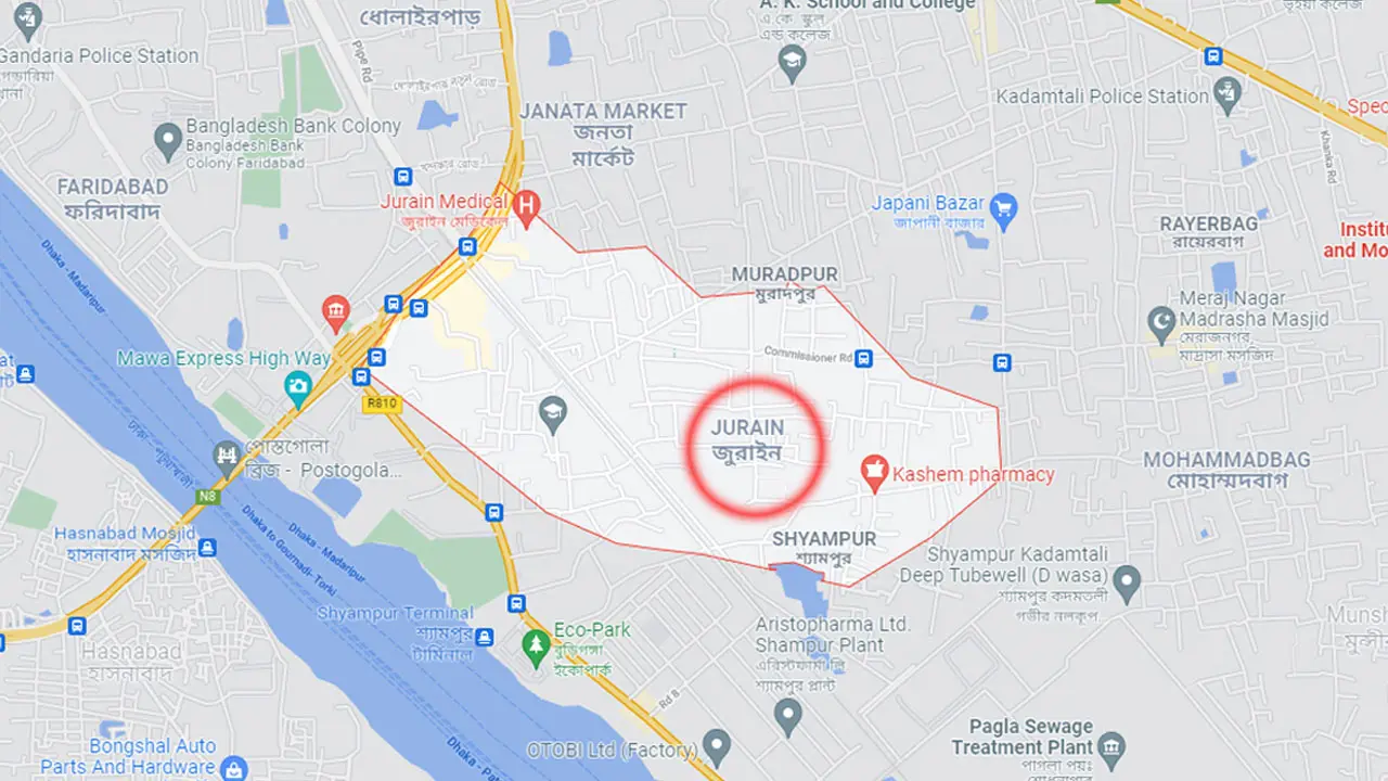জুরাইনে রাস্তা পারাপারের সময় ট্রাকের ধাক্কায় ভ্যানচালক নিহত