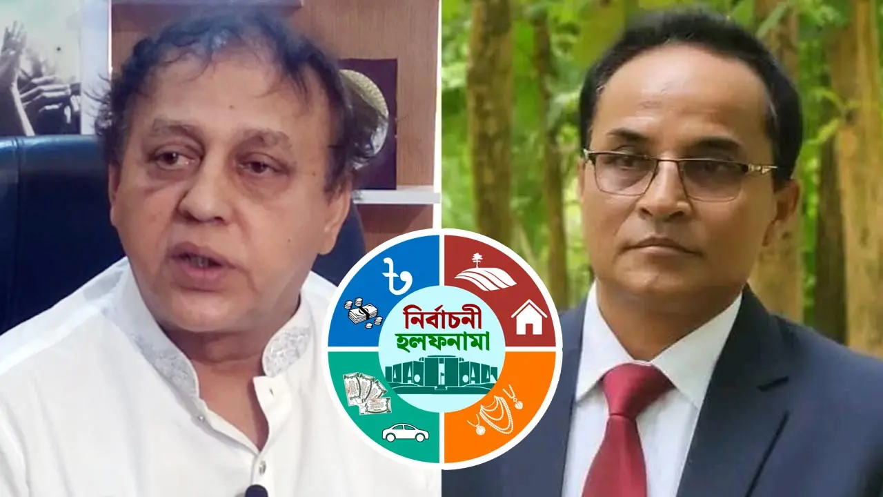 ওয়াদুদ ভুঁইয়ার বছরে আয় ৫৫ লাখ ৯৪ হাজার, ধর্ম জ্যোতির ৩ লাখ