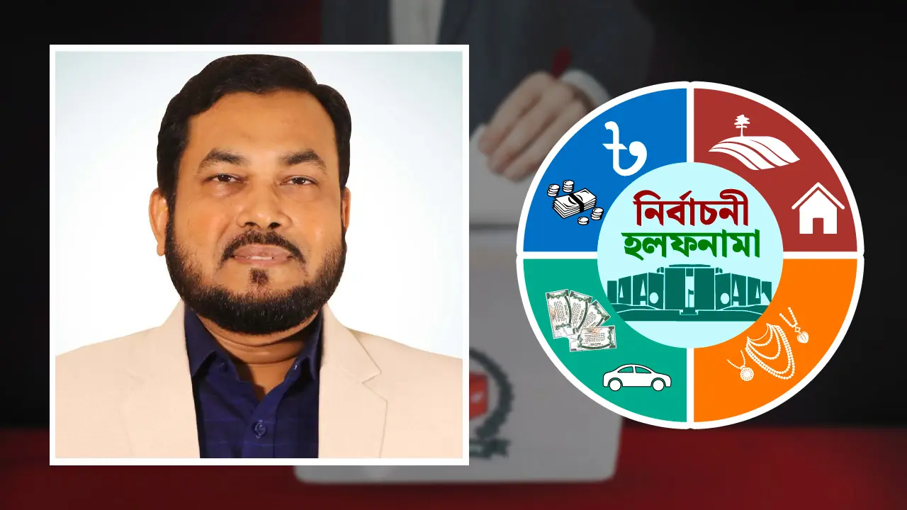 রেজাউল করিম পেশায় সাংবাদিক, বছরে আয় ৭ লাখ টাকা