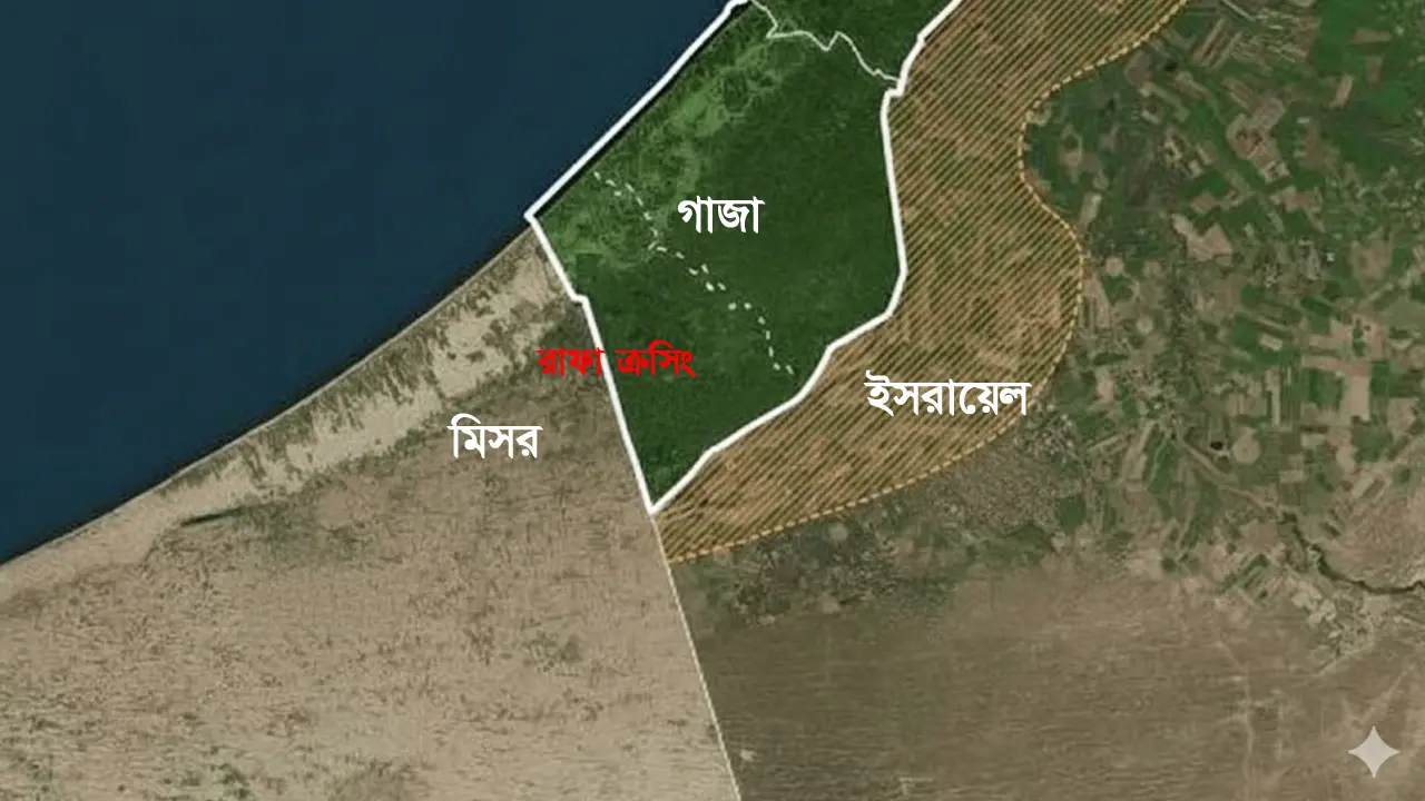 যুক্তরাষ্ট্রের চাপে অবশেষে রাফা ক্রসিং খুলে দিচ্ছে ইসরায়েল