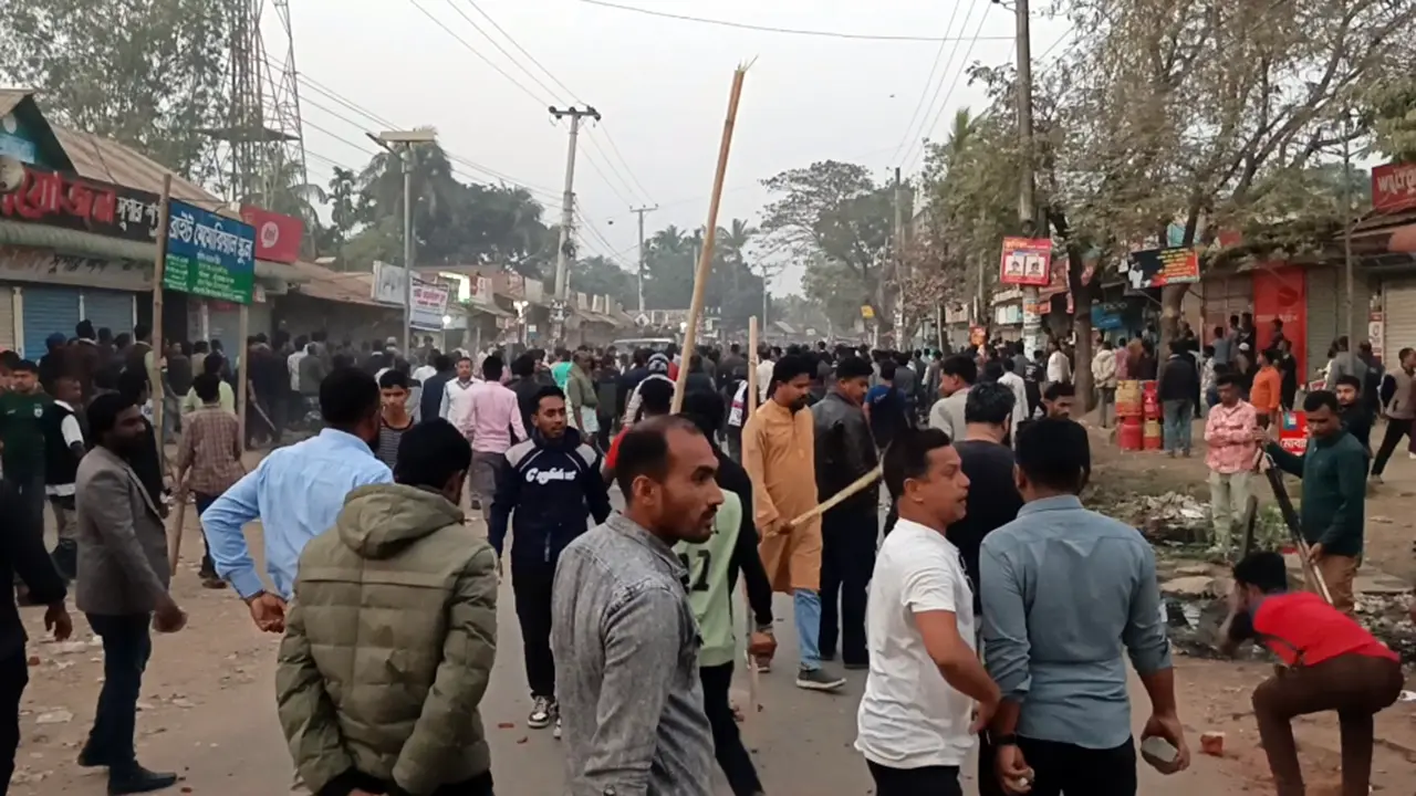 শেরপুরে বিএনপি-জামায়াতের সংঘর্ষ, আহত অন্তত ২৫