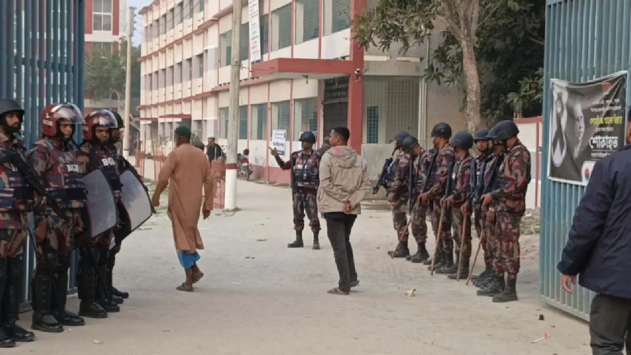 শেরপুরে বিজিবি মোতায়েন