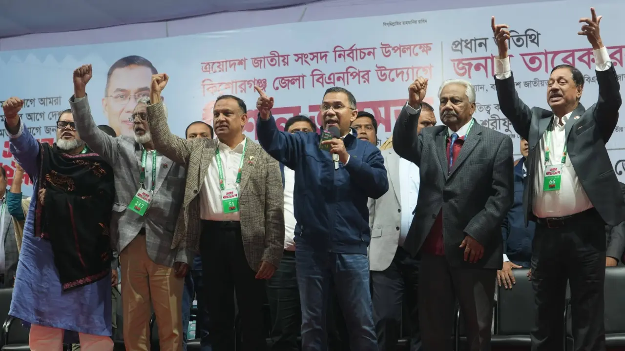 এই পাঁচজনকে আপনাদের হাতে তুলে দিলাম, জয়ী করে হিসাব বুঝে নেবেন