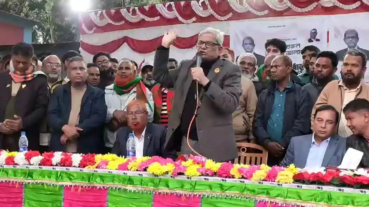 যারা স্বাধীনতা চায়নি, তাদের হাতে ক্ষমতা গেলে দেশ টিকবে না : মির্জা ফখরুল