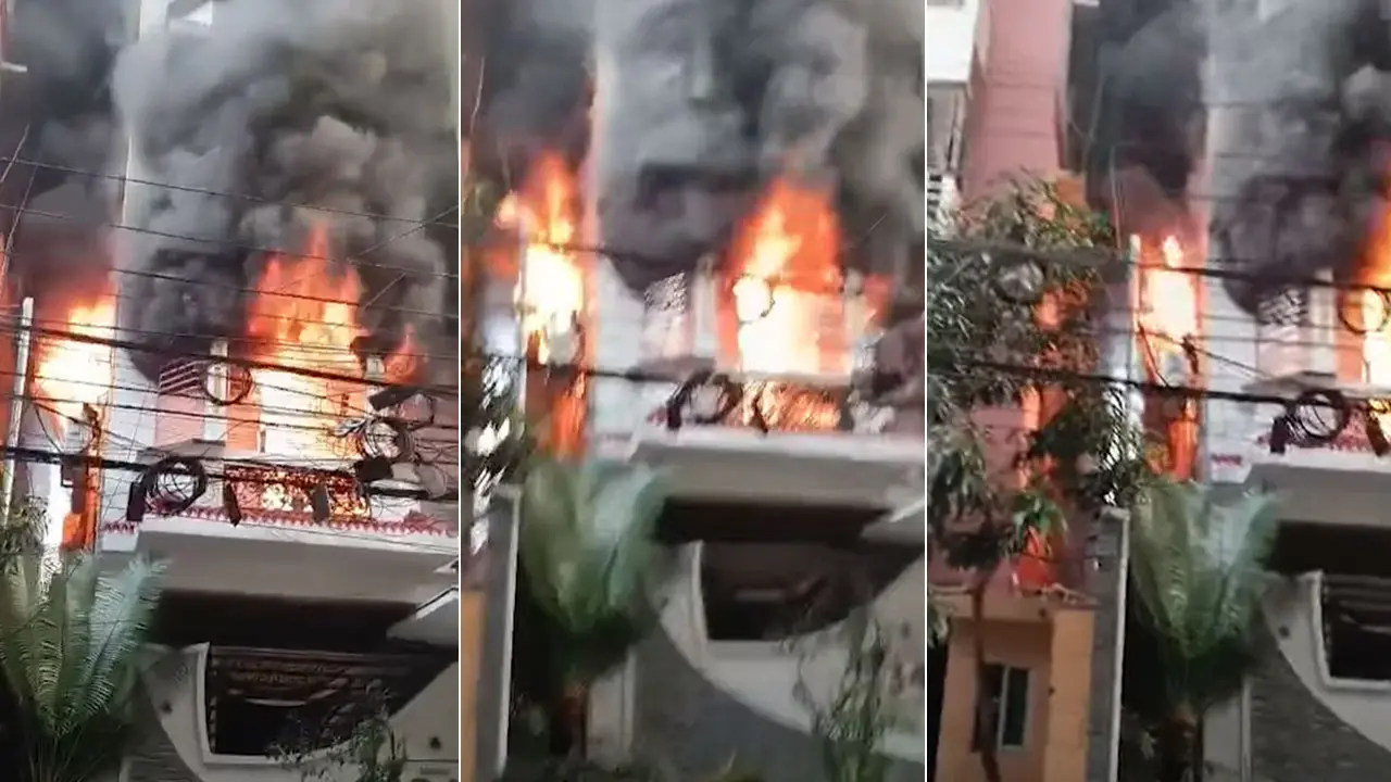 উত্তরায় ভবনে আগুন লেগে তিনজনের মৃত্যু