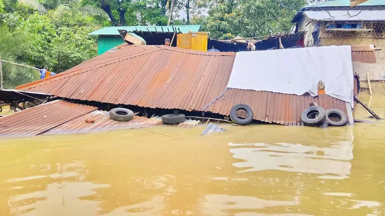 বাঁশখালীতে পাহাড়ি ঢলে ভেসে গিয়ে দুই শিশুর মৃত্যু