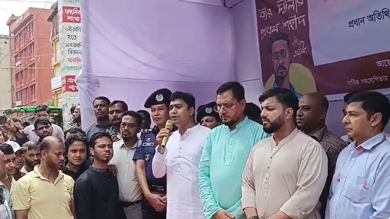 আবু সাঈদের মৃত্যুর কিছুক্ষণ পরই শহীদ হন ওয়াসিম : ছাত্রদল সেক্রেটারি