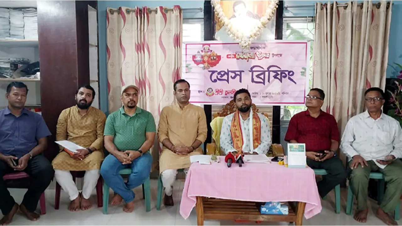 চট্টগ্রামে ১৬ জুলাই শুরু হচ্ছে রথযাত্রা উৎসব