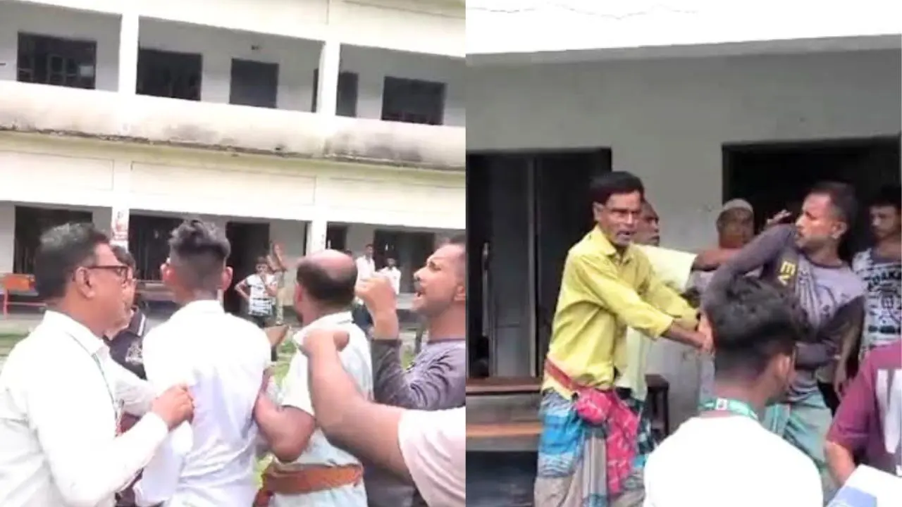 শ্রেণিকক্ষে নাপিত ডেকে শিক্ষার্থীদের চুল কাটালেন সভাপতি, স্কুলে হট্টগোল