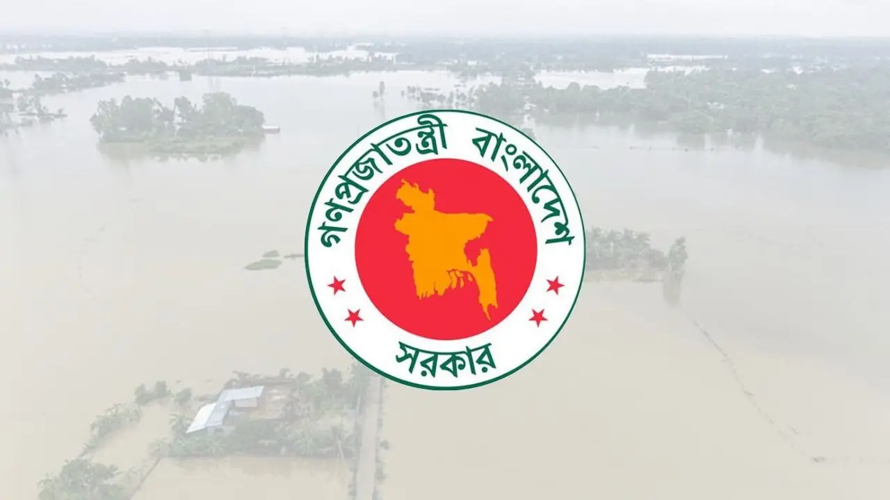 বন্যায় সরকারের মানবিক সহায়তা নগদ ৫ কোটি ১৫ লাখ টাকা