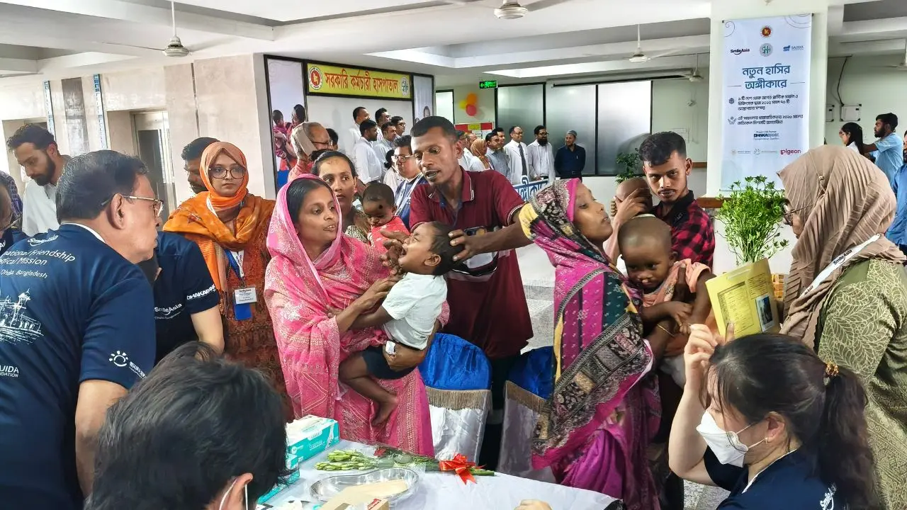 রাজধানীতে ৫ দিনব্যাপী ঠোঁট-তালুকাটা রোগীদের বিনামূল্যে অস্ত্রোপচার শুরু