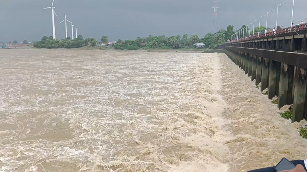 দুই মাস ধরে খোলা মুহুরী সেচ প্রকল্পের ৪০ জলকপাট