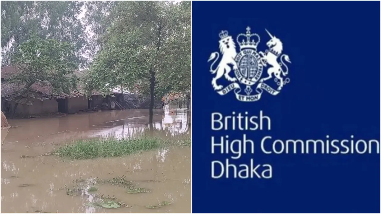 বন্যাকবলিতদের জন্য যুক্তরাজ্যের ৫ কোটি ৭০ লাখ টাকা সহায়তা ঘোষণা