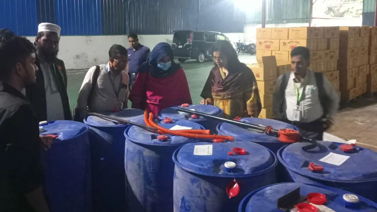 গাজীপুরে আইশ্বিন ফুডস লিমিটেডকে ৩ লাখ টাকা জরিমানা
