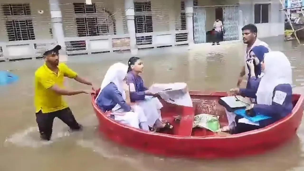 বৃষ্টি-জলাবদ্ধতার ভোগান্তি পেরিয়ে এইচএসসি পরীক্ষা, যা বললেন বোর্ড সভাপতি