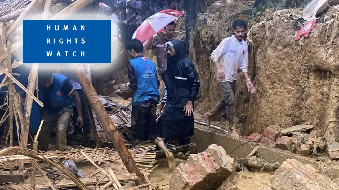 ভূমিধসে ঝুঁকি কমাতে জরুরি পদক্ষেপের আহ্বান হিউম্যান রাইটস ওয়াচের
