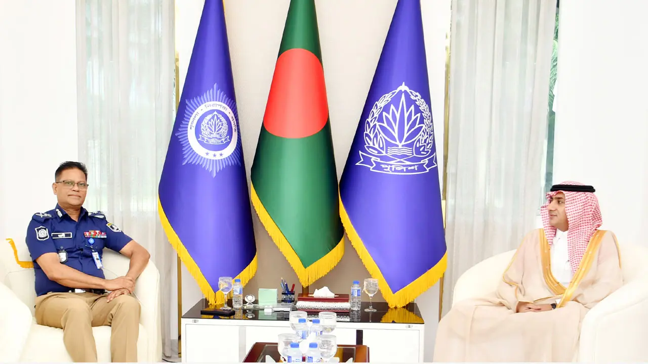 পুলিশের সঙ্গে পারস্পরিক সহযোগিতা বৃদ্ধিতে আগ্রহী সৌদি আরব