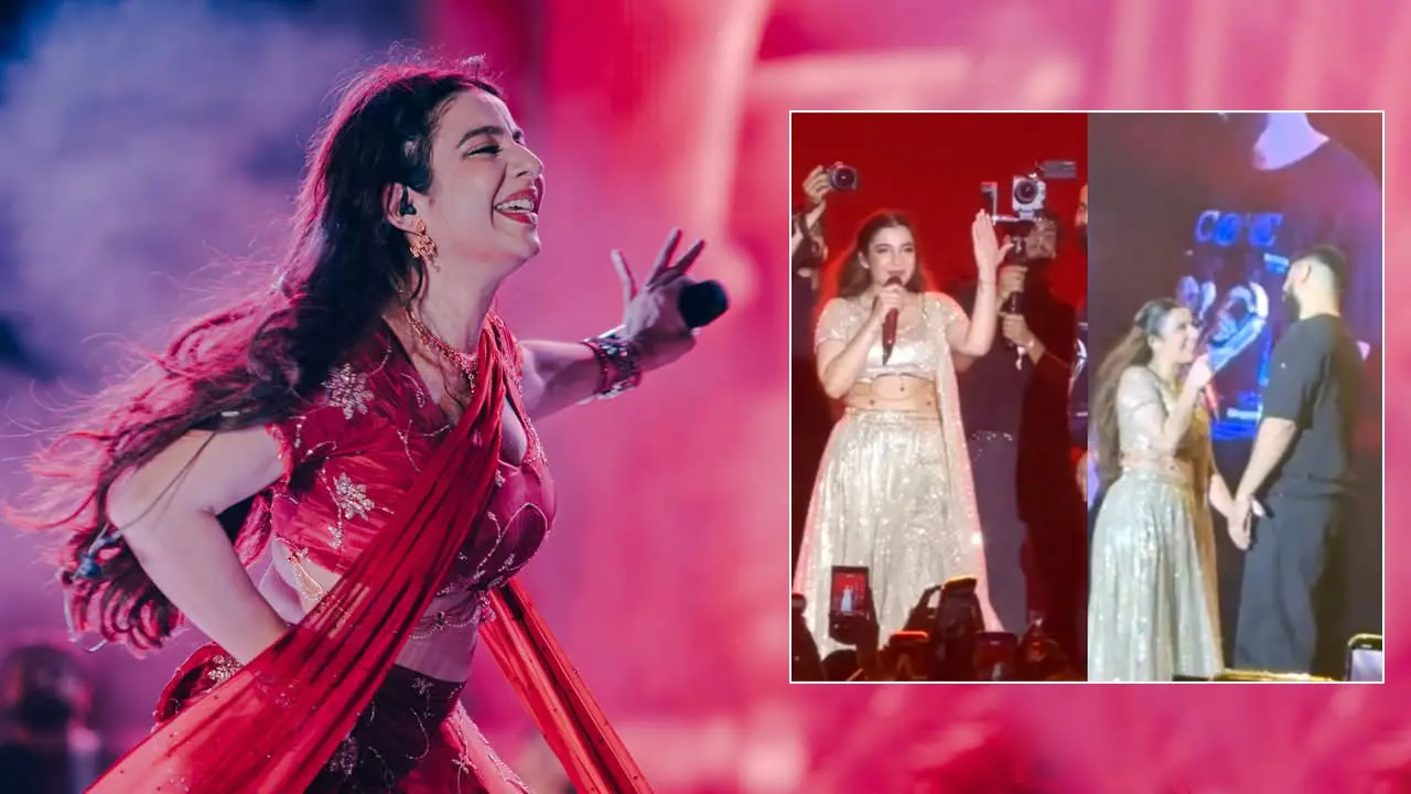 কনসার্টের মঞ্চে বাগদানের ঘোষণা ‘ধুরন্ধর’ গায়িকার